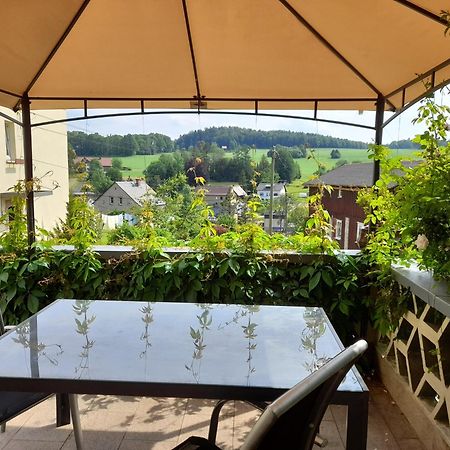 Ferienwohnung Wolfsbergblick Reinhardtsdorf-Schona Exterior foto